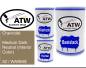 Preview: Chevrolet, Medium Dark Neutral (Interior Color), 52 / WA9648: 500ml Lackdose + 500ml Klarlack + 250ml Härter - Set, von ATW Autoteile West.